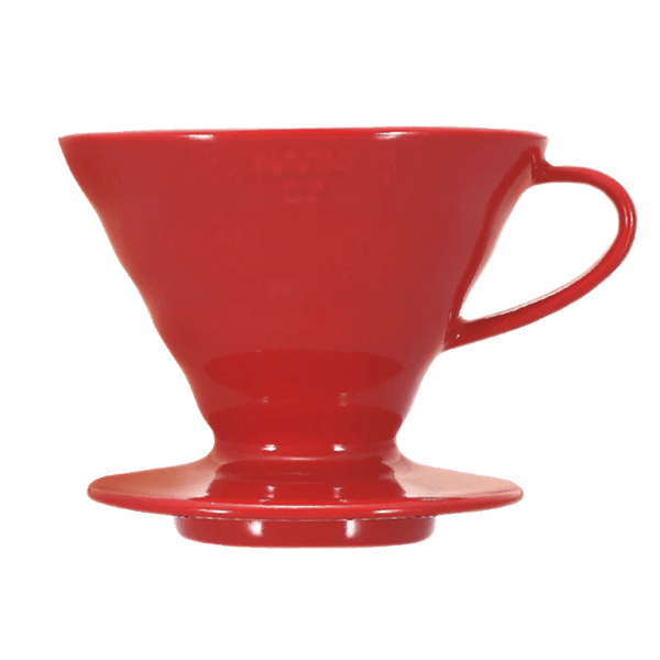 V60 Ceramic Colour 02 Dripper-Hario-Red-Barista och Espresso