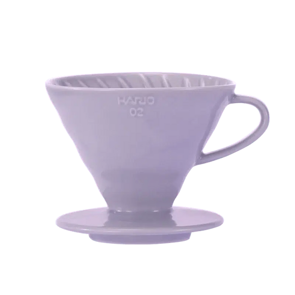 V60 Ceramic Colour 02 Dripper-Hario-Purple Heather-Barista och Espresso